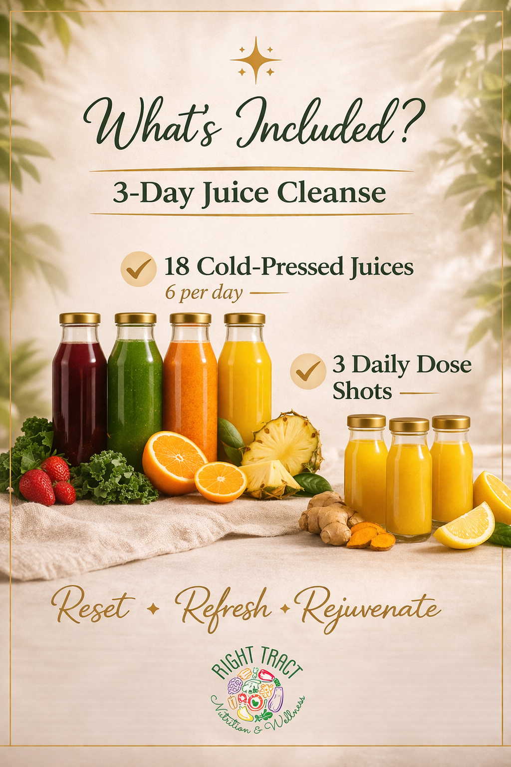 April 3 Day Juice Cleanse!